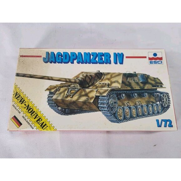 NIB ESCI 8319 Jagdpanzer IV 1:72 Vintage 1983 Model kit - Picture 7 of 7